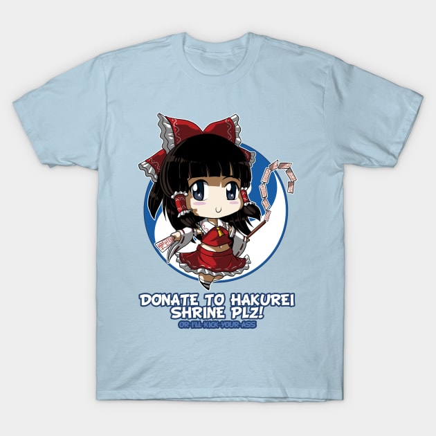 Touhou - Reimu Hakurei T-Shirt by rextheone